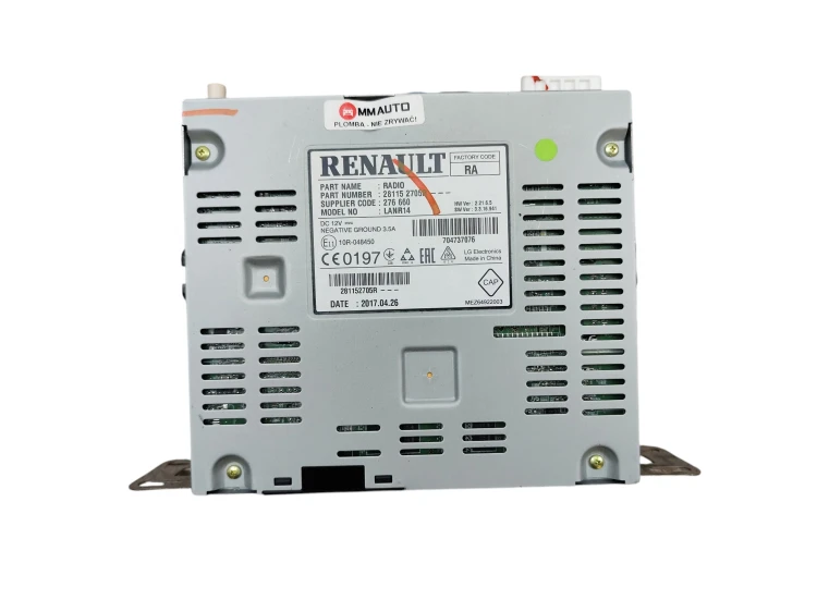 RADIO NAWIGACJA GPS RENAULT KADJAR (2015-2018) 281152705R