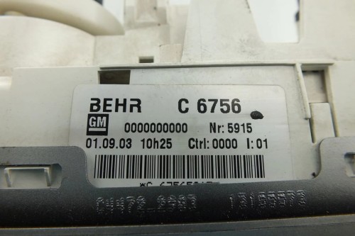 PANEL NAWIEWU OPEL MERIVA (2002-2010) 1.4 16V