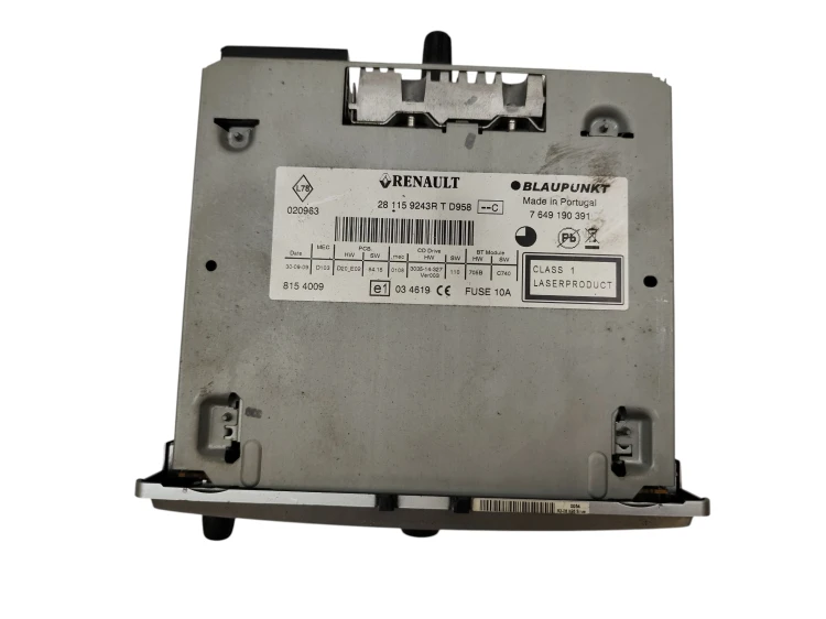 RADIO RENAULT SCENIC III (2009-2011) 2.0 DCI 160KM 281159243R