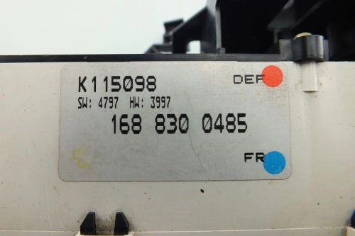PANEL KLIMATYZACJI MERCEDES A W168 (1997-2005) A140 1.4BENZ 1688300485