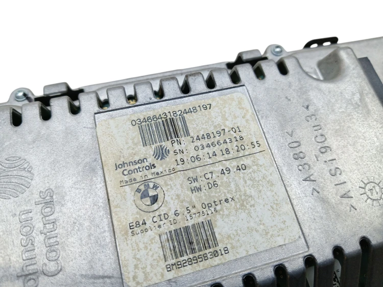 WYŚWIETLACZ NAWIGACJI GPS BMW X1 E84 LIFT (2012-2015) 2.0 D 143KM 2448197