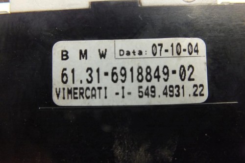 PRZEŁĄCZNIK ŚWIATEŁ BMW E65 (2001-2005) 3.0D M57N 6918849-02
