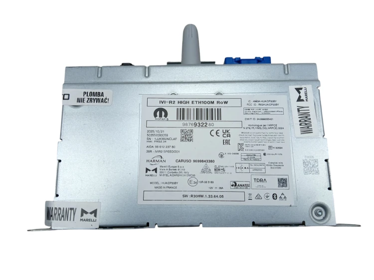 RADIO NAWIGACJA PEUGEOT 3008 III 5008 III 9861223780