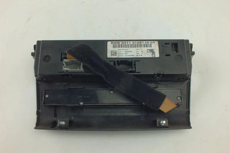 PANEL KLIMATYZACJI BMW E81 LIFT(2007-2011) 116i N43B20 122KM 9168116-01