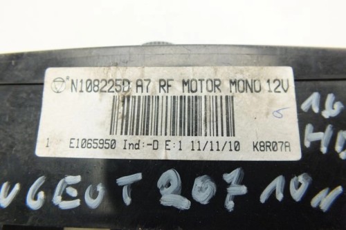 PANEL KLIMATYZACJI PEUGEOT 207 (2006-2009)
