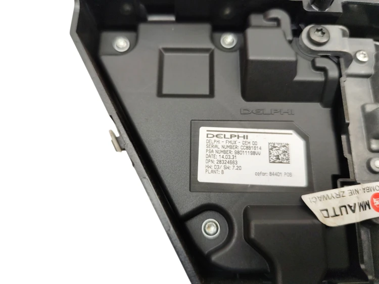 WYŚWIETLACZ CITROEN C4 PICASSO II (2013-2016) 1.6 e-HDI 115KM 9805089780-02