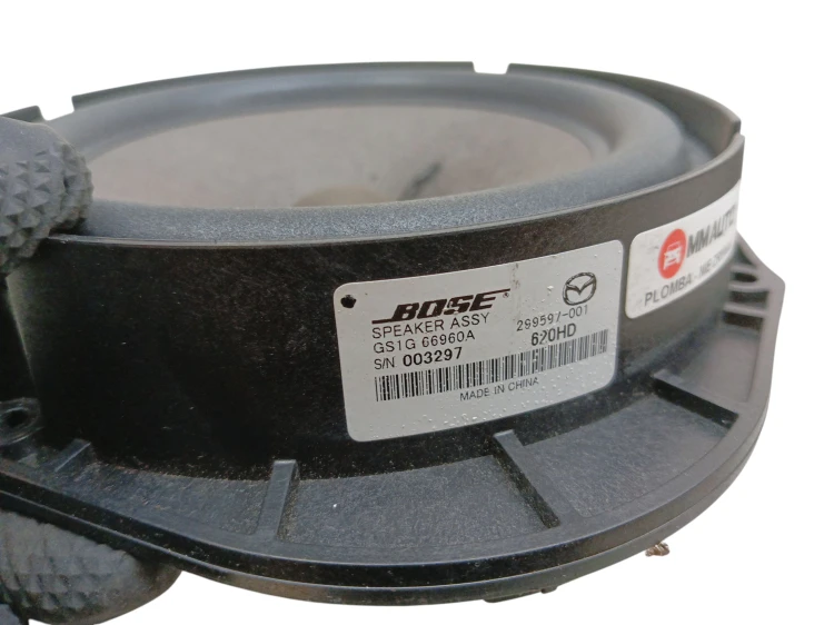 GŁOŚNIK NISKOTONOWY + TWEETER BOSE MAZDA 3 II BL GS1G66960A NE6466A60
