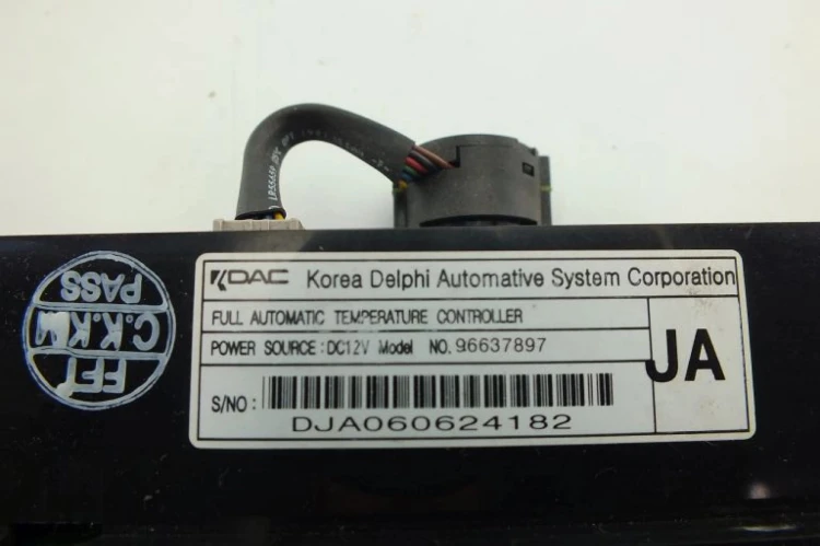 PANEL KLIMATYZACJI CHEVROLET EPICA DJA060624182