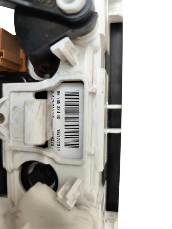 PANEL KLIMATYZACJI CITROEN BERLINGO II (2008-2012) 1.6 e-HDI 90KM 967653248