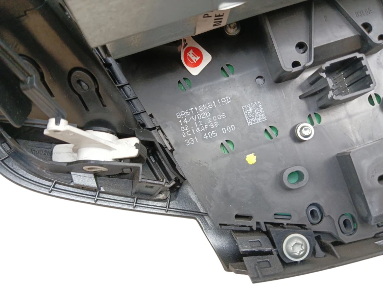 RADIO WYŚWIETLACZ PANEL KOMPLET FORD FIESTA MK7 (2008-2012) 1.6 TDCI 90KM
