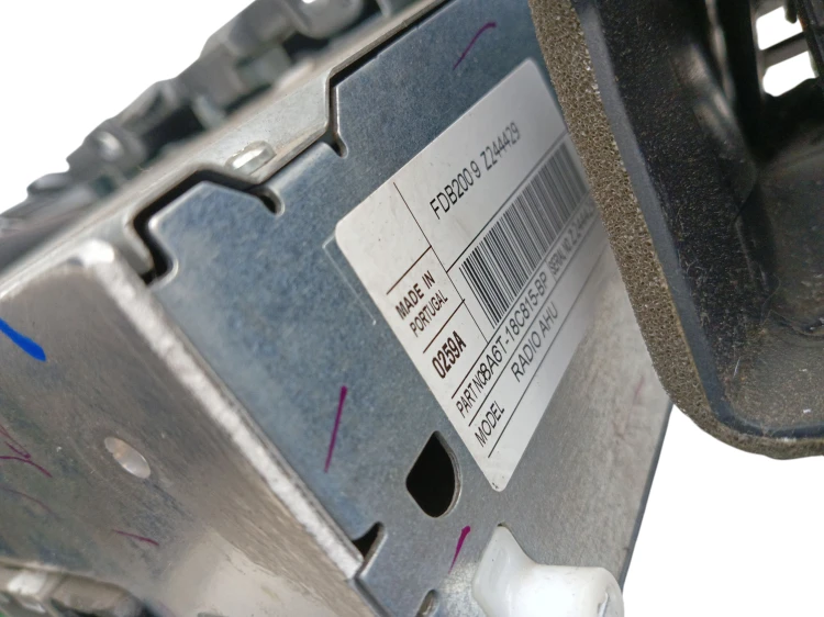 RADIO WYŚWIETLACZ PANEL KOMPLET FORD FIESTA MK7 (2008-2012) 1.6 TDCI 90KM