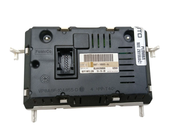 RADIO WYŚWIETLACZ PANEL KOMPLET FORD FIESTA MK7 (2008-2012) 1.6 TDCI 90KM