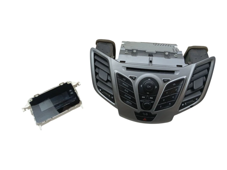 RADIO WYŚWIETLACZ PANEL KOMPLET FORD FIESTA MK7 (2008-2012) 1.6 TDCI 90KM