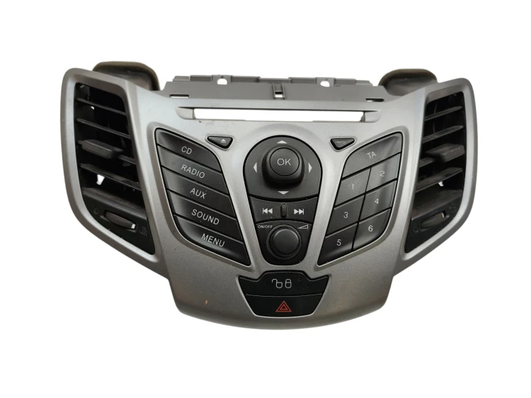 RADIO WYŚWIETLACZ PANEL KOMPLET FORD FIESTA MK7 (2008-2012) 1.6 TDCI 95KM A