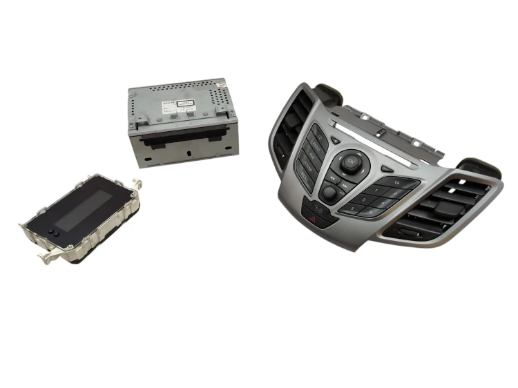 RADIO WYŚWIETLACZ PANEL KOMPLET FORD FIESTA MK7 (2008-2012) 1.6 TDCI 95KM A