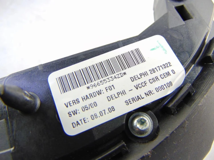 PRZYCISKI KIEROWNICY RADIA CITROEN C5 III (2008 -) 96655334ZD