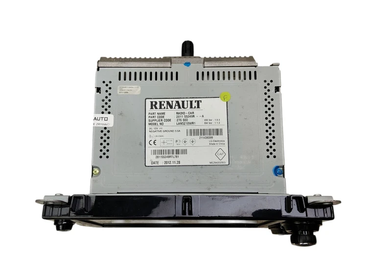 RADIO NAWIGACJA GPS RENAULT CLIO IV (2012-2016) 1.5 DCI 90KM 281155249R