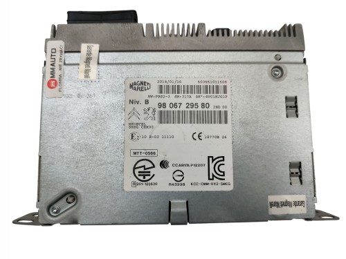RADIO NAWIGACJA GPS PEUGEOT 208 I (2012-2015) 1.4 HDI 68KM 9806729580