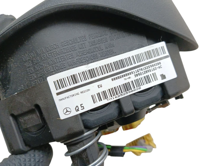 PODUSZKA KIEROWCY MERCEDES CLA W117 (2015-2017) 2.2 CDI 136KM 309212895162