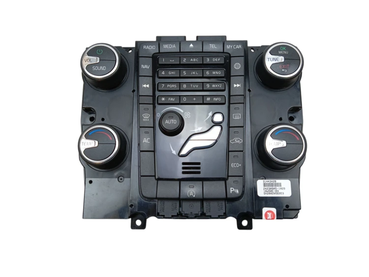 PANEL STEROWANIA RADIA KLIMATYZACJI VOLVO S60 II XC60 I V60 I LIFT 31443428