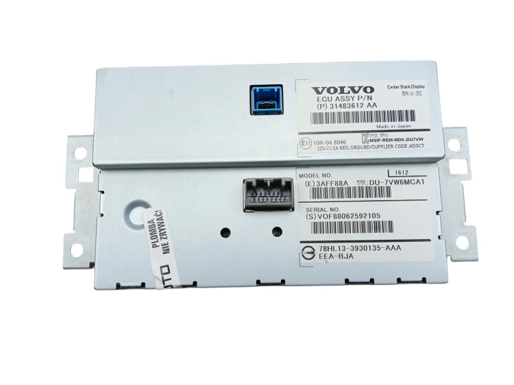 WYŚWIETLACZ EKRAN NAWIGACJI VOLVO V60 I XC60 I LIFT (2013-2017) 31483612