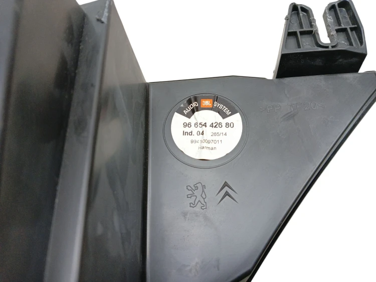 GŁOŚNIK SUBWOOFER PEUGEOT 508 I LIFT (2014-2018) 2.0 HDI 163KM 9665442680