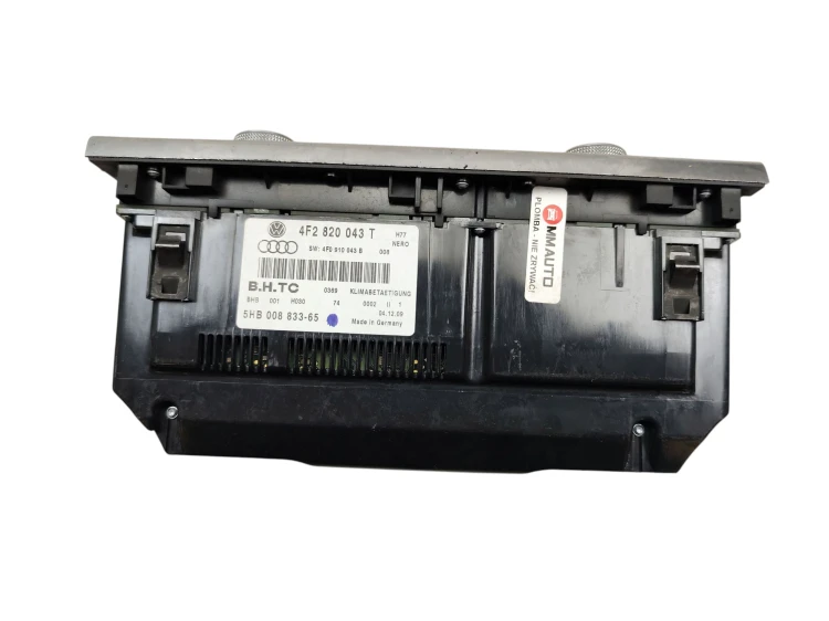 PANEL KLIMATYZACJI AUDI A6 C6 LIFT (2008-2011) 2.0 TDI 136KM 4F2820043T