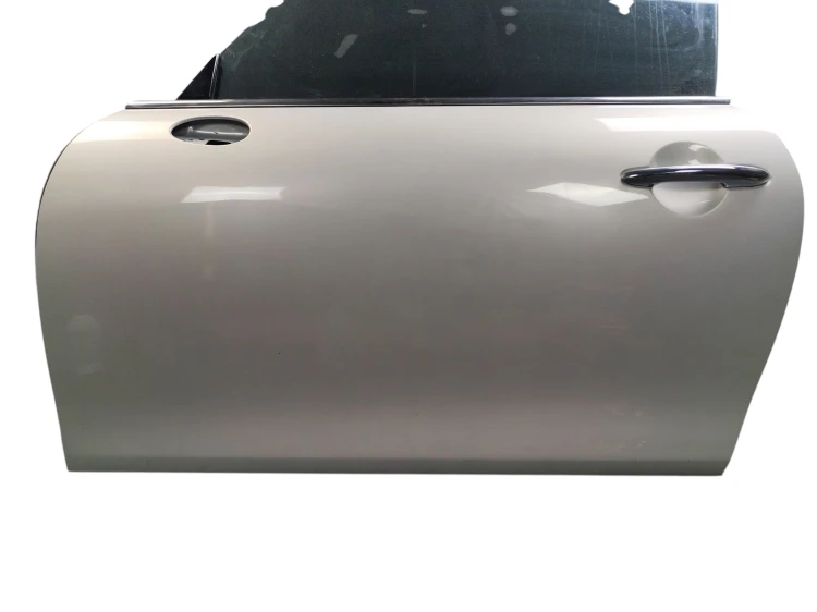 DRZWI LEWY PRZÓD MINI COOPER F56 LAK: WHITE SILVER METALLIC (A62) (13-17)