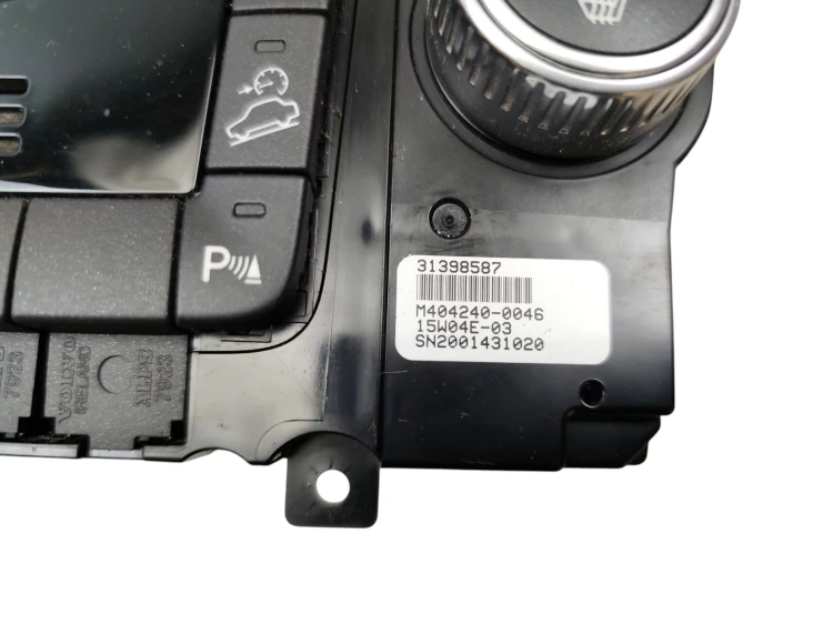 PANEL STEROWANIA RADIA KLIMATYZACJI VOLVO XC60 I LIFT (2013-2017) 2.4 D5 21
