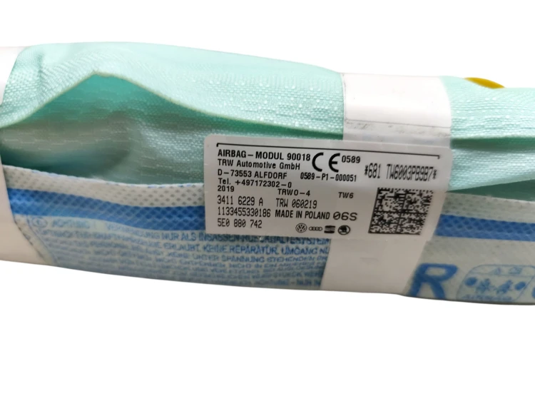 KURTYNA AIRBAG POWIETRZNA PRAWA SKODA OCTAVIA III 3 KOMBI 5E0880742 060219