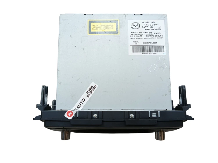 RADIO NAWIGACJA MAZDA CX-5 I (2011-2015) KD5366DV0B