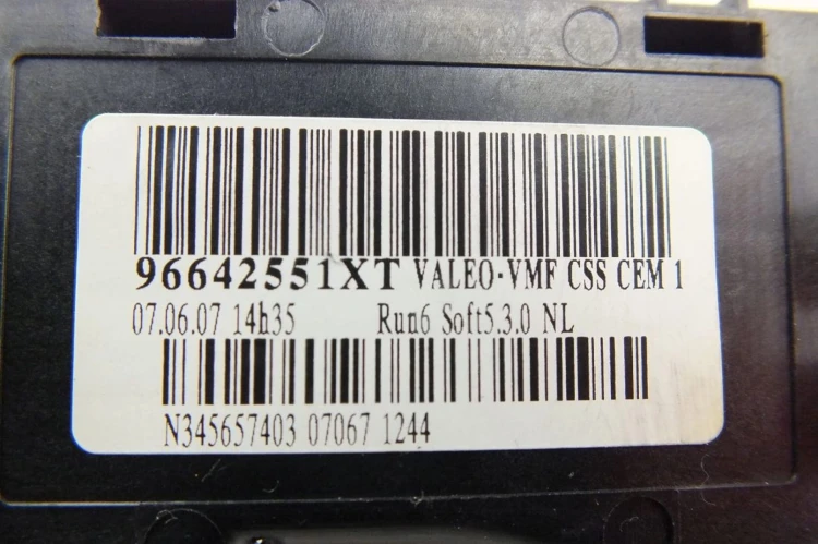 PRZEŁĄCZNIK ZESPOLONY CITROEN C4 PICASSO (2006-2013) 96642551XT
