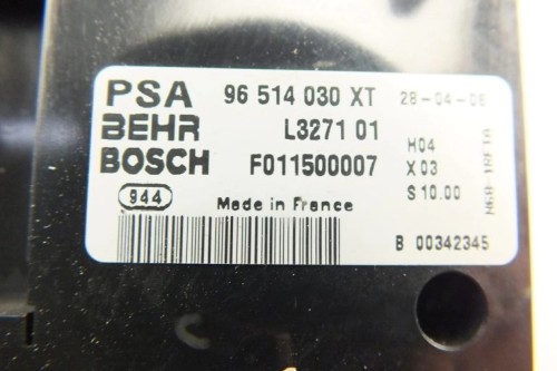 PANEL KLIMATYZACJI PEUGEOT 307 LIFT (2005-2008) 2.0 HDI 136 KM