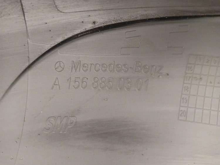 DOKŁADKA ZDERZAKA PRZÓD MERCEDES GLA X156 LIFT (2017-2019) 2.2 CDI 136KM A1