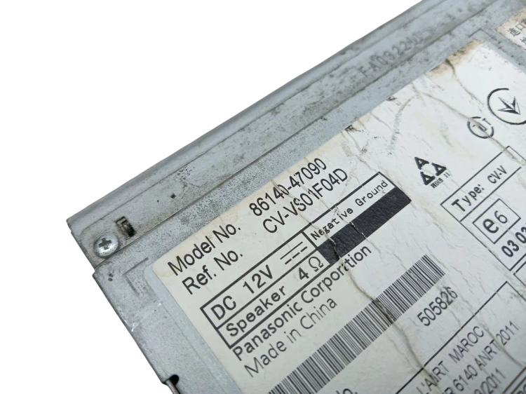 RADIO TOYOTA PRIUS III (2009-2011) 1.8 HYBRID 136KM 86140-47090