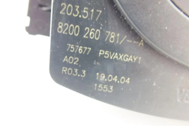 PRZEŁĄCZNIK ZESPOLONY RENAULT VEL SATIS (2002-2009) 2.2 DCI 8200260781