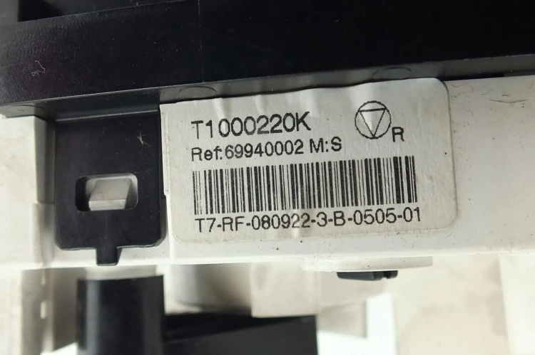 PANEL KLIMATYZACJI PEUGEOT 308 T7 (2007-2013) 1.6 16V