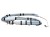 KURTYNA AIRBAG POWIETRZNA LEWA NISSAN LEAF II ZE1 (2017-2025) 34225505