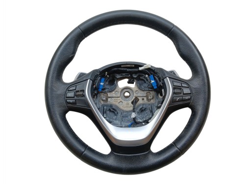 KIEROWNICA SKÓRA BMW F20 F21 F22 F30 F31 F32 686319303 MULTIFUNKCYJNA