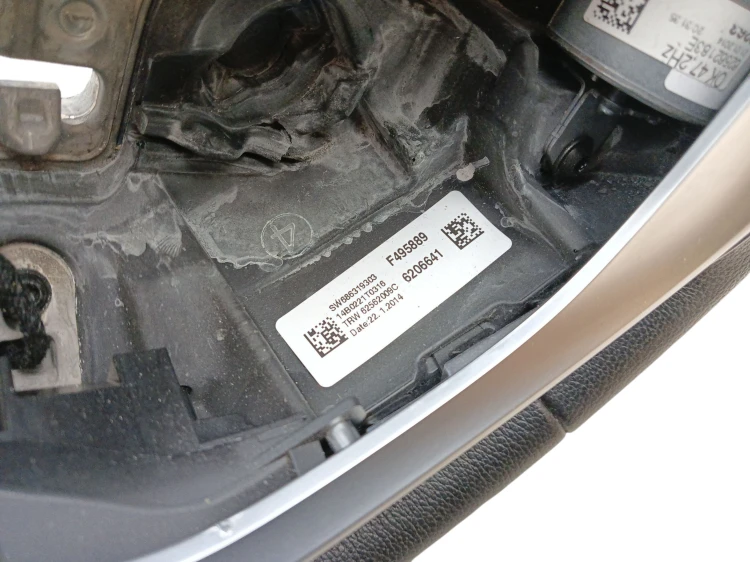 KIEROWNICA SKÓRA BMW F20 F21 F22 F30 F31 F32 686319303 MULTIFUNKCYJNA