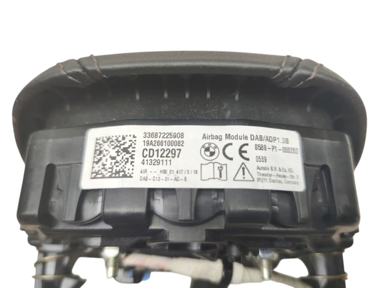 PODUSZKA KIEROWCY BMW G31 (2017-2020) 3.0 D 265KM 33687225908 CD12297 41329