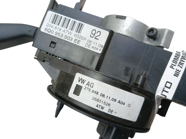 PRZEŁĄCZNIK ZESPOLONY VOLKSWAGEN POLO V 6R (2009-2014) 1.4 16V 85KM 6Q09535