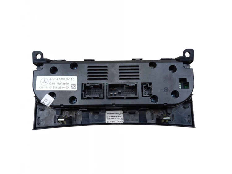 PANEL KLIMATYZACJI MERCEDES C W204 LIFT (2011-2014) 2.2 CDI 170KM A20490007