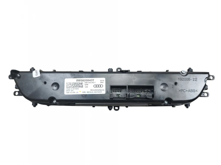 PANEL KLIMATYZACJI AUDI A4 B9 (2015-2019) 2.0 TDI 150KM 8W0820043T
