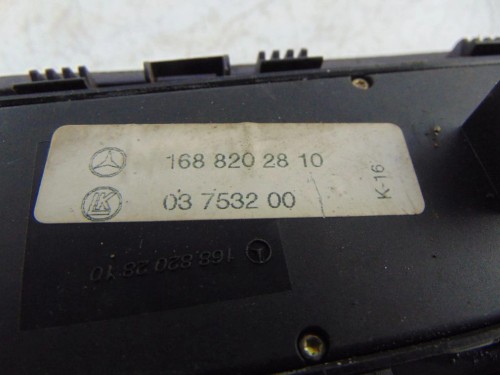 PANEL STEROWANIA SZYB MERCEDES A W168 (1997-2005) A140 1.4BENZ 1688202810