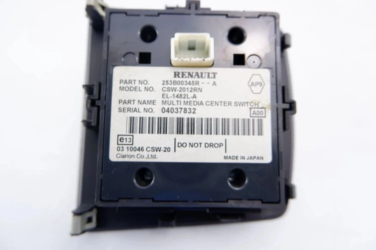 PANEL STEROWANIA NAWIGACJI GPS RENAULT MEGANE III (2008-2013) 1.9 DCI 253B0