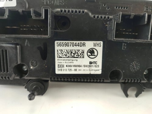 PANEL KLIMATYZACJI SKODA KAROQ LIFT (2022-) 2.0 TSI 190KM 565907044DR
