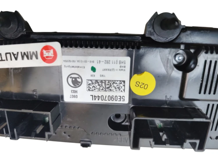 PANEL KLIMATYZACJI SKODA OCTAVIA III (2012-2016) 1.6 TDI 105KM 5E0907044L