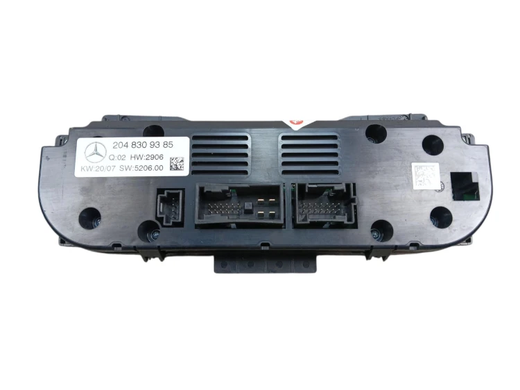 PANEL KLIMATYZACJI MERCEDES C W204 (2007-2011) 1.8 KOMPRESSOR 184KM 2048309
