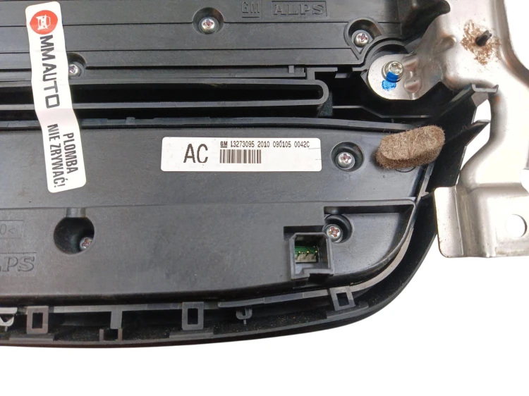 PANEL STEROWANIA NAWIGACJI GPS OPEL INSIGNIA A (2008-2013) 13273256